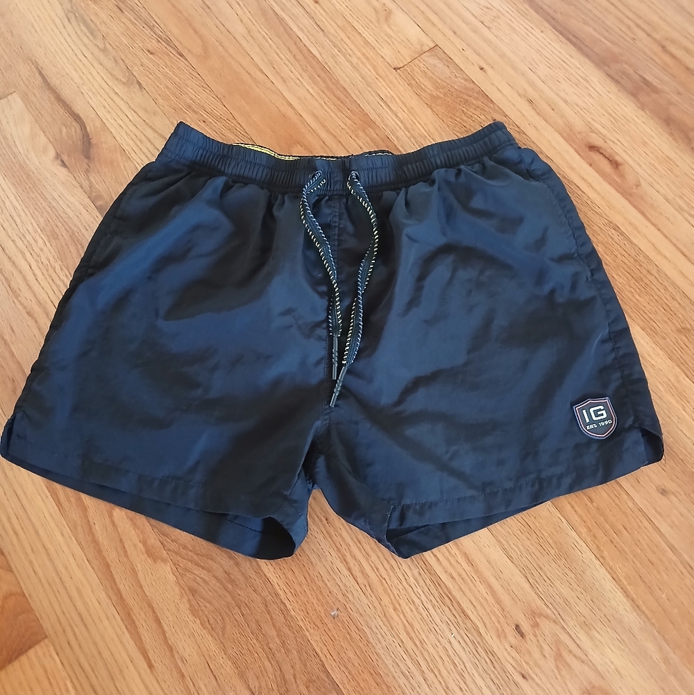 IG Black Men's Swim Shorts